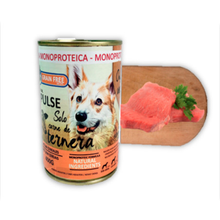 Natural Impulse Dog Húmedo Ternera 400gr