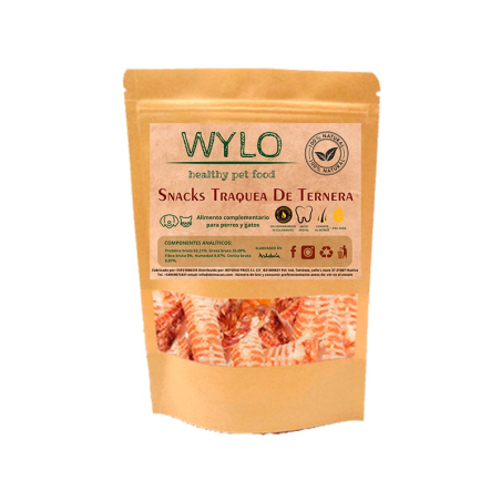 Wylo Snacks Traquea Ternera 30gr