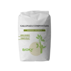 Gallinaza Compostada Bioky (Pellet)