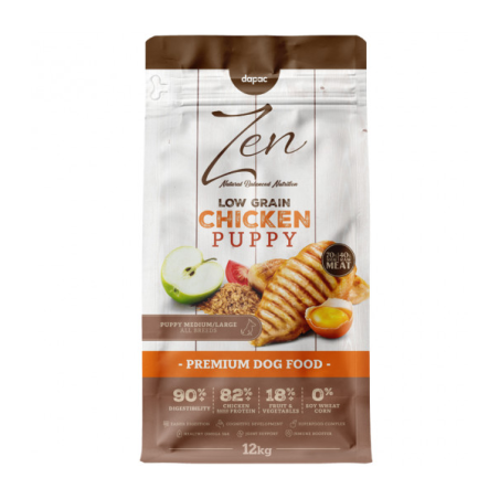 Zen Low Grain Pollo Puppy Medium / Large 12kg