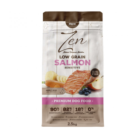 Zen Low Grain Sensitive Salmon Adult Mini 8kg