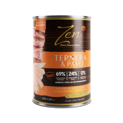 Zen Paté Ternera y Pavo 400gr (Puppy)