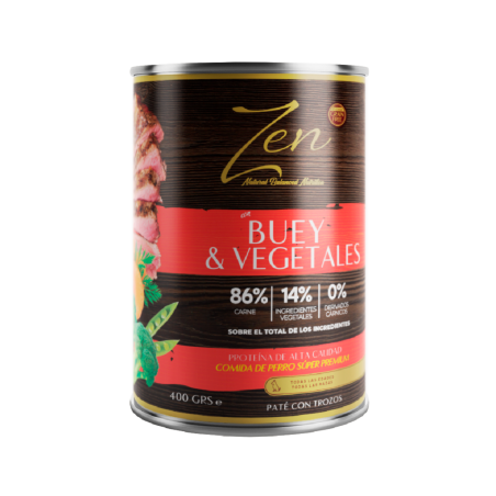 Zen Paté Buey y Vegetales 400gr