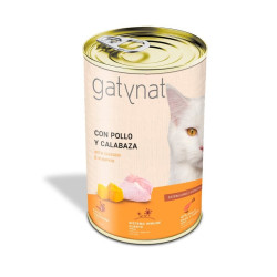 Dibaq Gatynat Esterilizado con pollo y calabaza 400gr