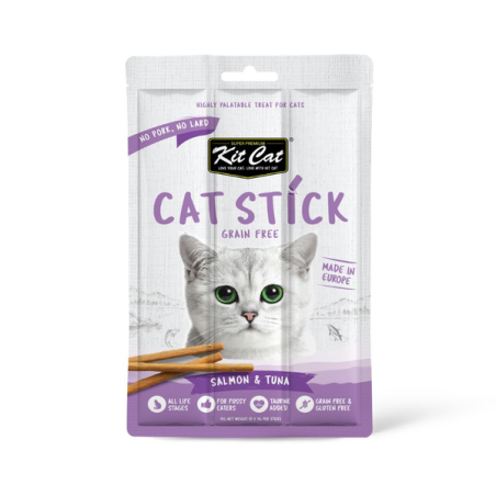 KIT CAT Cat Stick - Salmón y Atún 15gr