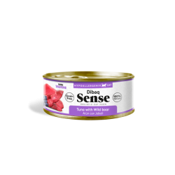 Dibaq Sense Cat Lata Grain Free Atún Con Jabalí 70gr