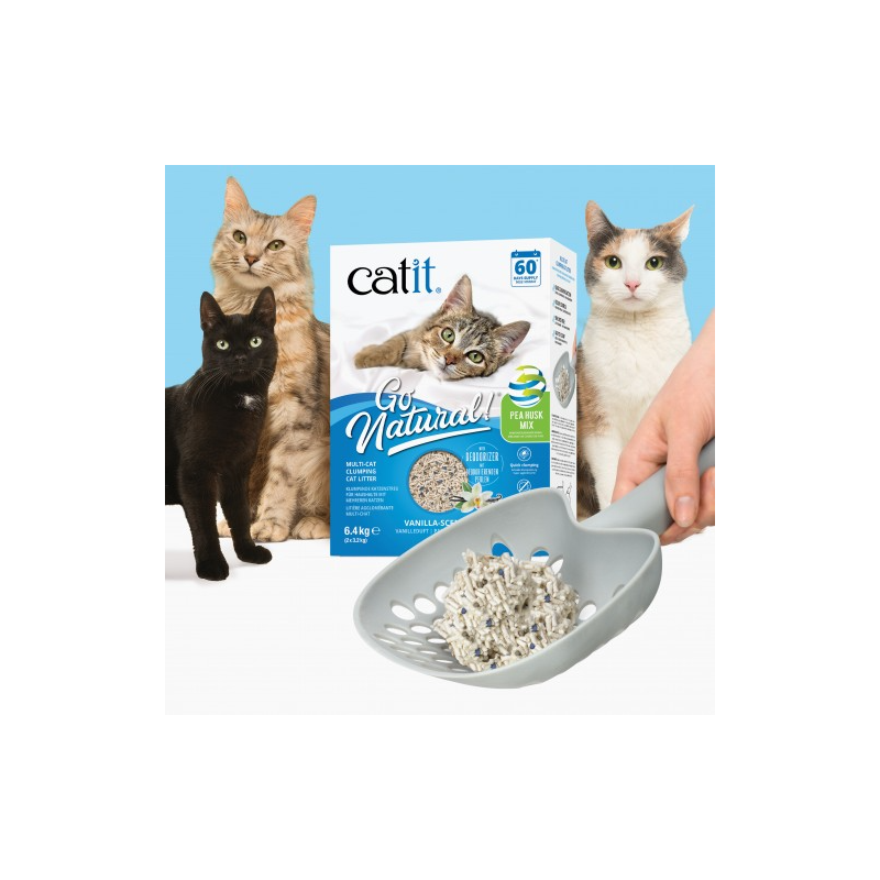 Catit Go Natural! Arena Mix Bento-Guisante 6,4kg