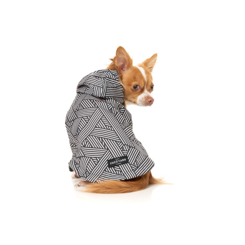 Impermeable Reversible FuzzYard Rojo/Negro