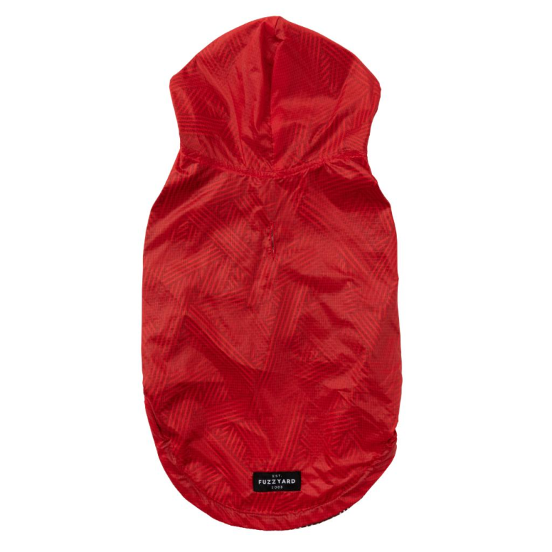Impermeable Reversible FuzzYard Rojo/Negro