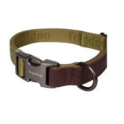 Collar Linum Freedog (Amarillo/Verde/Beige) 2
