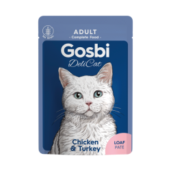 Gosbi Delicat Adult Chicken&Turkey Loaf 70gr