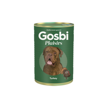 Gosbi Plaisirs Turkey 400gr (Pavo con Vegetales)