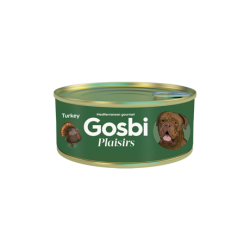 Gosbi Plaisirs Turkey 185gr (Pavo con Vegetales)