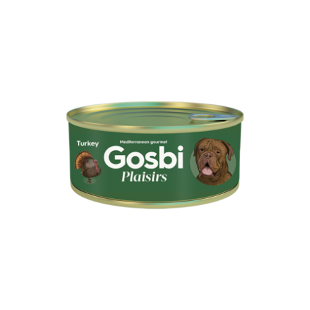 Gosbi Plaisirs Turkey 185gr (Pavo con Vegetales)