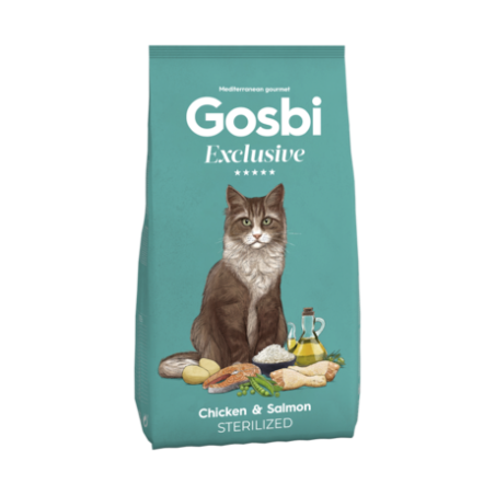 Gosbi Exclusive Cat Chicken & Salmón Sterilized 6kg