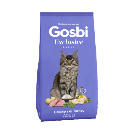 Gosbi Exclusive Cat Chicken & Turkey Adult 400gr