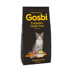 Gosbi Exclusive Grain Free Cat Kitten Chicken y Fish 400gr