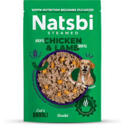 Natsbi Steamed Chicken & Lamb 200gr