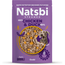Natsbi Steamed Chicken & Duck 200gr