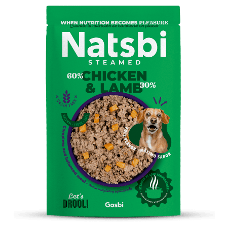 Natsbi Steamed Chicken & Lamb 500gr