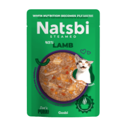 Natsbi Cat Steamed Lamb 80gr