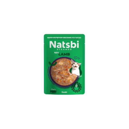 Natsbi Cat Steamed Lamb 80gr
