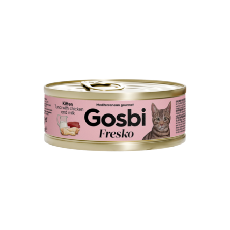 Fresko Cat Atún con Pollo y Leche Kitten 70gr