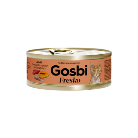 Fresko Cat Atún con Salmón y Papaya 70gr