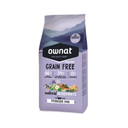 Ownat Prime Cat GF Sterilized Fish 1kg