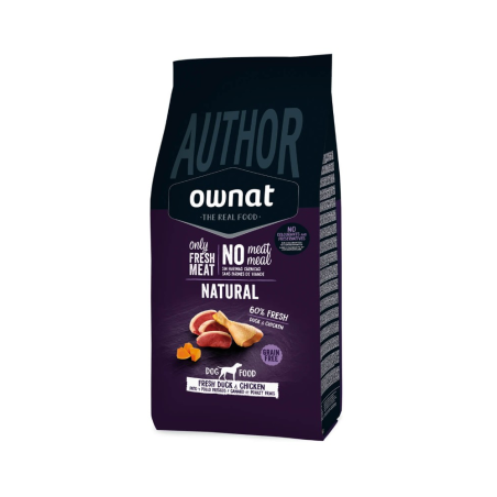 Ownat Author Fresh Duck y Chicken 3kg