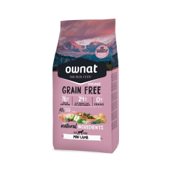 Ownat Prime GF Mini Adult Lamb 3kg