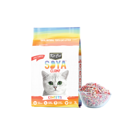 KIT CAT SoyaClump Arena de Soja BIO - Confetti 7L