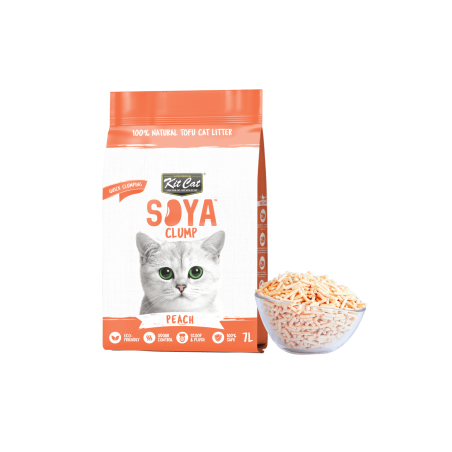 SoyaClump Arena de Soja BIO - Melocotón 7L