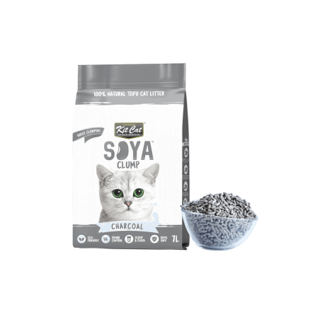 SoyaClump Arena de Soja BIO - Carbón 7L