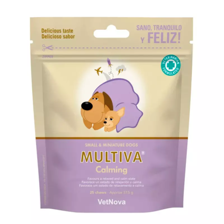 Multiva Calming Vetnova Calmante Natural Para Perros Pequeños