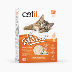 Catit Go Natural! Arena Cáscara de Guisante Vainilla 5,6kg
