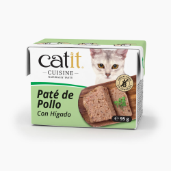 Paté para gatos Catit Cuisine Pollo con Hígado 95gr