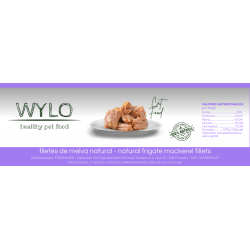 Wylo Cat Food Filetes de Melva Natural Pack 3x80gr