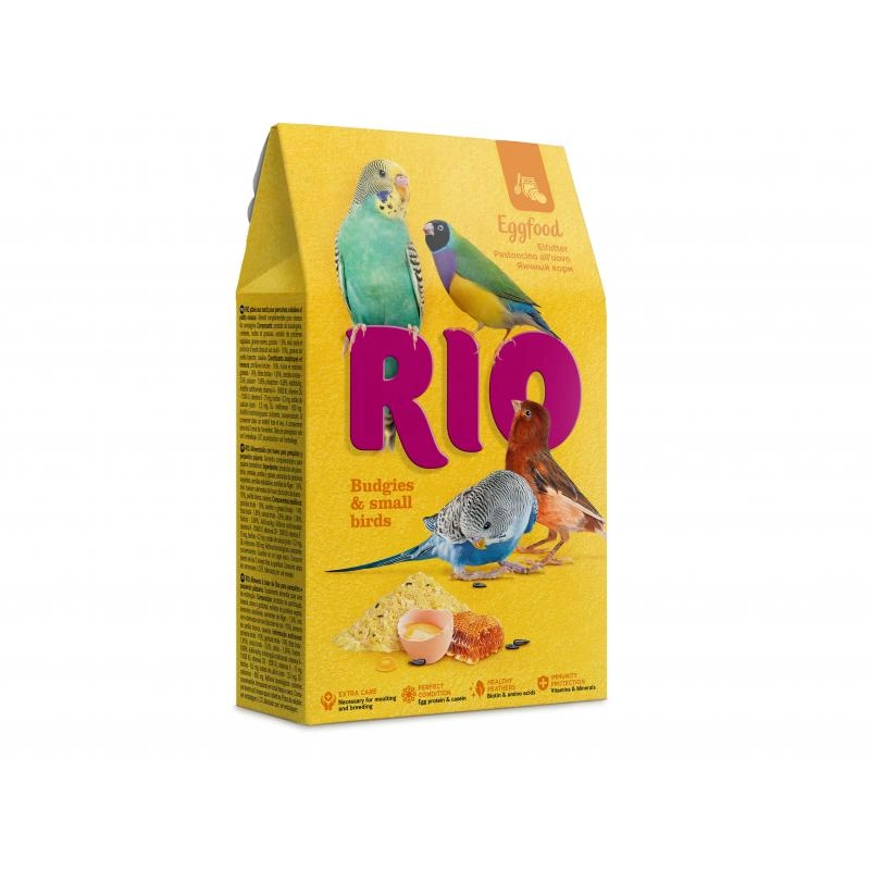 RIO Alimentación con huevo para Periquitos y aves pequeñas