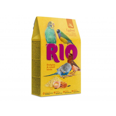 RIO Alimentación con huevo para Periquitos y aves pequeñas