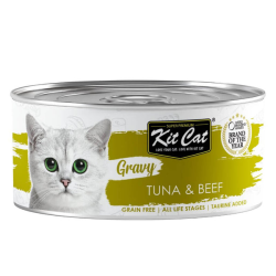 Kit Cat Gravy Atún y Ternera 70gr
