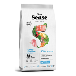 Dibaq Sense Dog Grain Free Salmon y Pavo (Puppy)