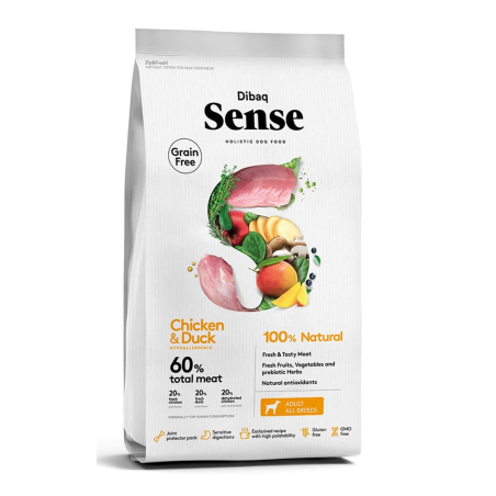 Dibaq Sense Dog Grain Free Pollo y Pato