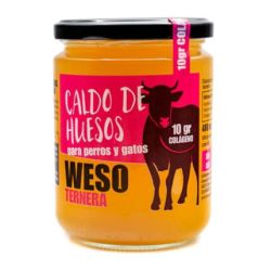 Weso Caldo Natural De Huesos De Ternera 400ml