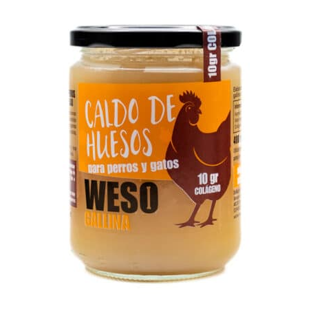 Weso Caldo Natural De Huesos De Gallina 400ml