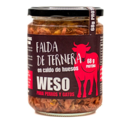Weso Falda de ternera en caldo de huesos 400ml