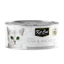 KIT CAT Gelatina Lata Toppers - Atun y Anchoas 70gr.