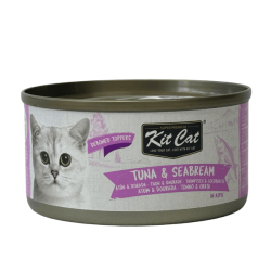 KIT CAT Gelatina Lata Toppers - Atún con Dorada 70gr.