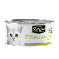 KIT CAT Gelatina Lata Toppers - Pollo y Atún 70gr.