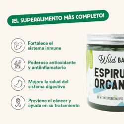 Wild BALANCE Espirulina orgánica 100gr 2
